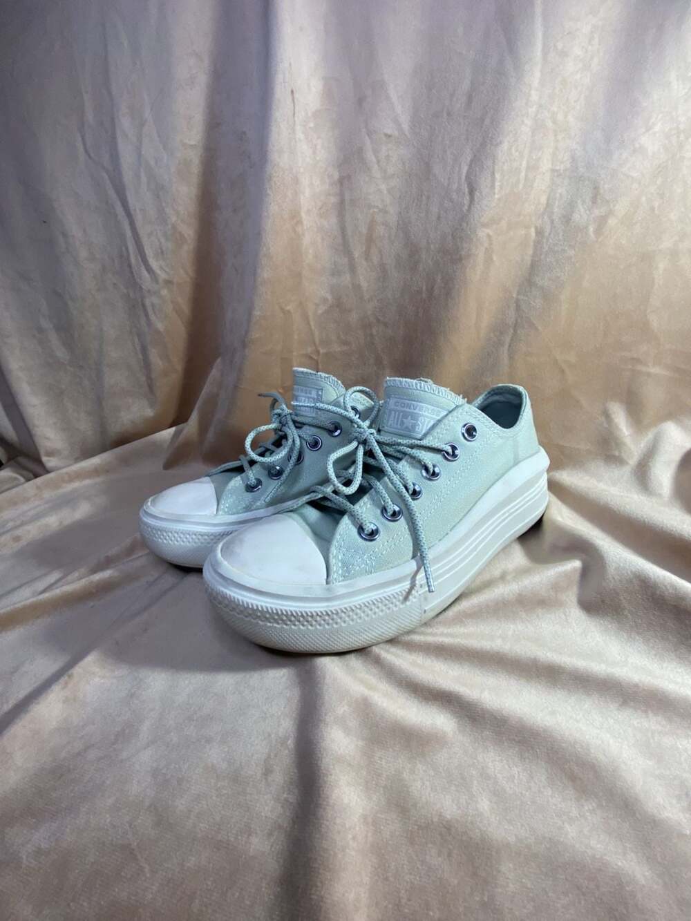 Converse Wmns Chuck Taylor All Star Move Platform Low 'Summit Sage' - A03558C